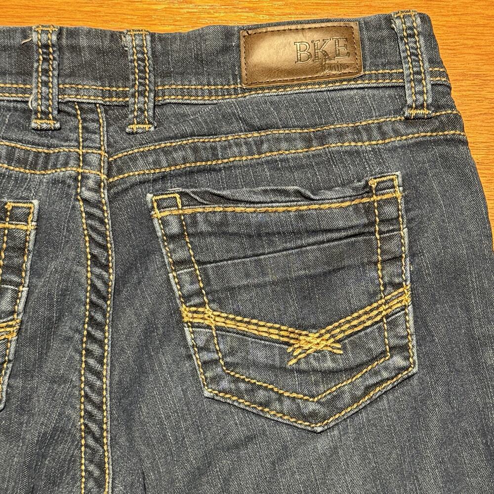 BKE Stella Slim Fit Low Rise Bootcut Jeans Women Distressed Women’s Size 30x32